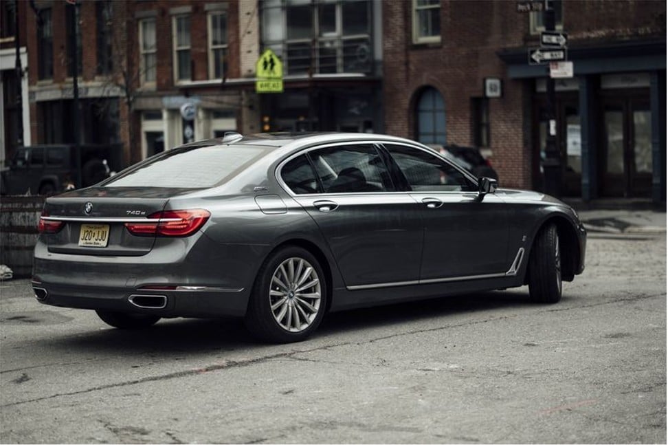 Extras such as Apple CarPlay, Wi-fi, and Harman Kardon surround-sound make this 7-Series feel special. Photo: Cesar Soto/Bloomberg