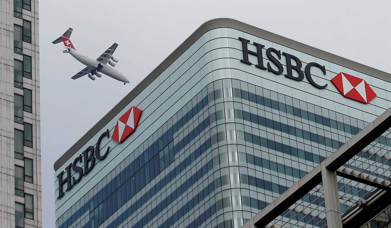 In 2012, HSBC, Europe’s biggest bank, paid a US$1.9 billion fine to avoid prosecution for allowing at least US$881 million in proceeds from the sale of illegal drugs. Photo: Reuters