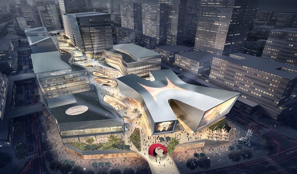Artist’s rendition of the Shanghai Dream Center. Photo: SCMP Pictures