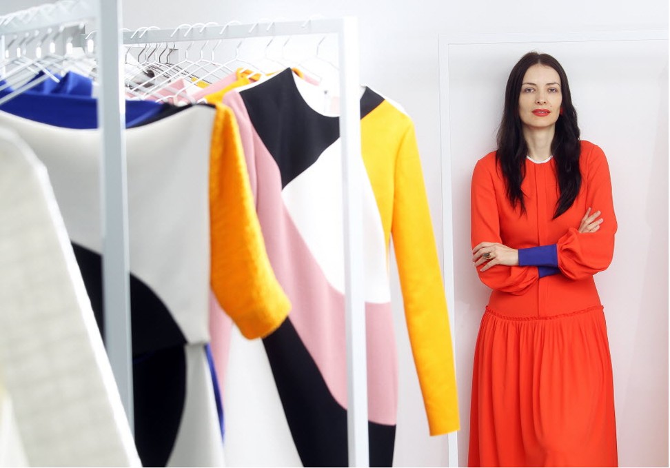 British designer Roksanda Ilincic, who has been in Hong Kong to open her first store. Photo: May Tse