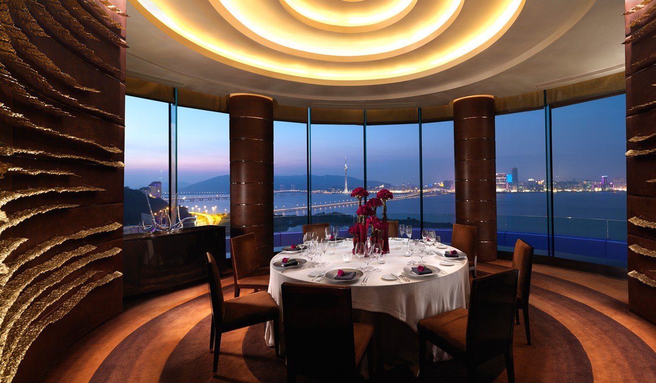 The Yi Pavilion at The Altira has an impressive view of the Macau peninsula and is often used as a pop-up restaurant by visiting international chefs.