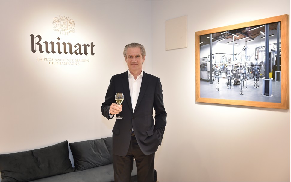 Ruinart CEO Frédéric Dufour. Photo: Ali G