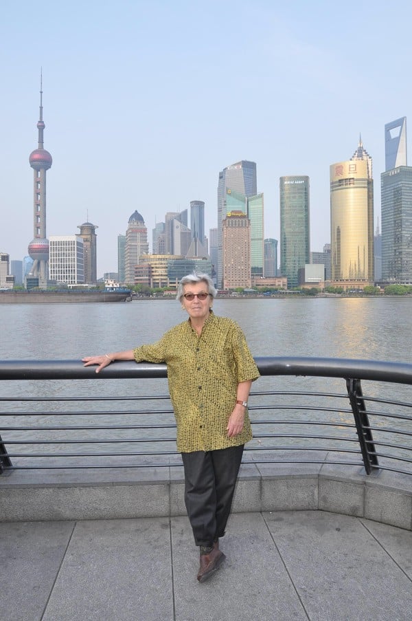 DiPerna in Shanghai, in 2017. Picture: Paula DiPerna