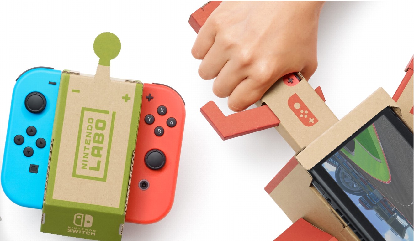 Images from the Nintendo Labo project
