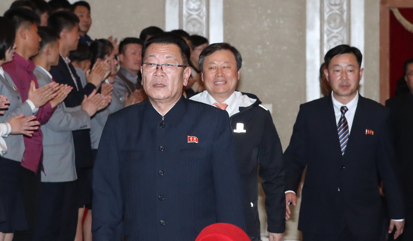 The UN Security Council imposed a travel ban and asset freeze on Choe Hwi, chairman of North Korea's National Sports Guidance Committee, last year. Photo: EPA
