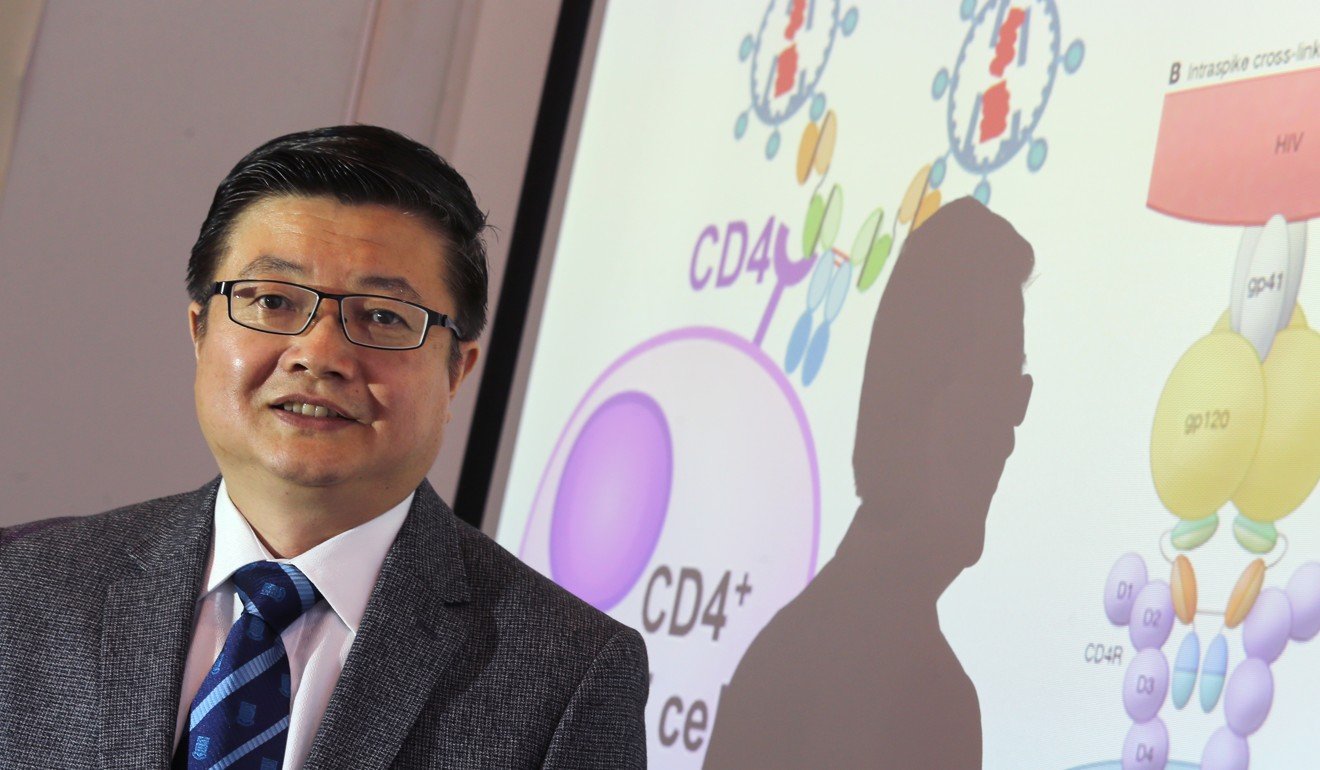 Professor of Microbiology Chen Zhiwei from HKU. Photo: Dickson Lee