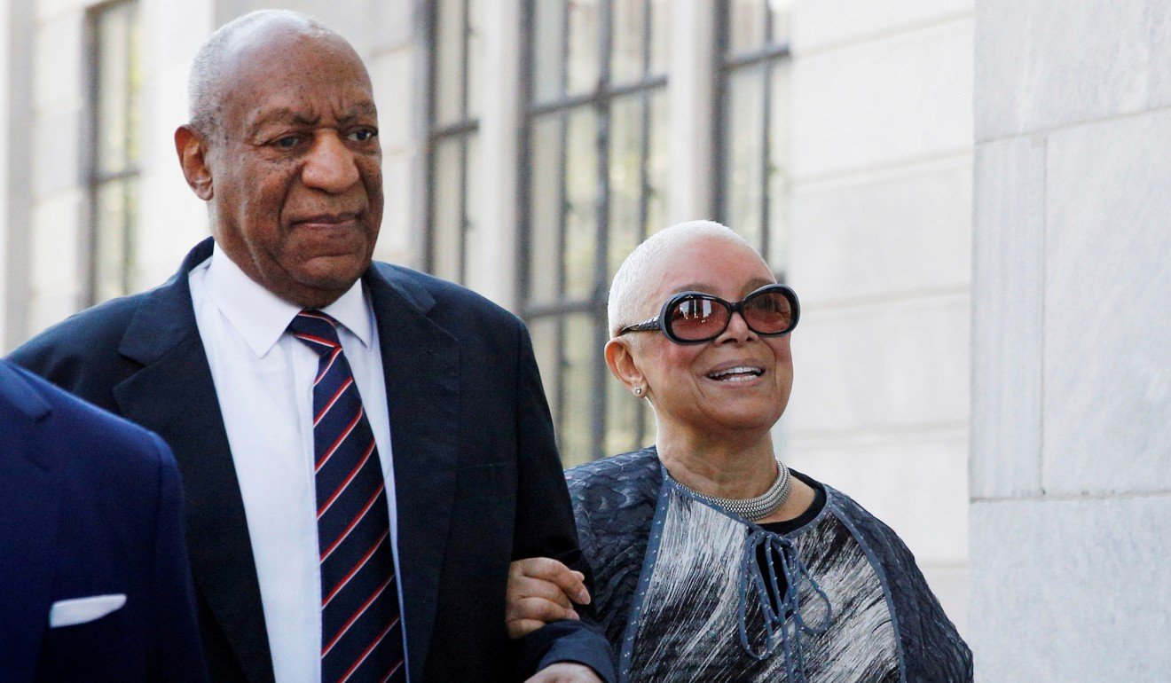 Actor and comedian Bill Cosby arrives with his wife Camille for his sexual assault trial at the Montgomery County Courthouse in Norristown, Pennsylvania, on June 12, 2017. Photo: Reuters