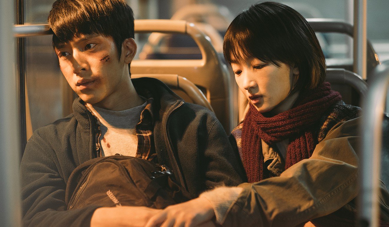 Jing Boran and Zhou Dongyu in a still from Us and Them, which has taken nearly US$200 million at the Chinese box office.