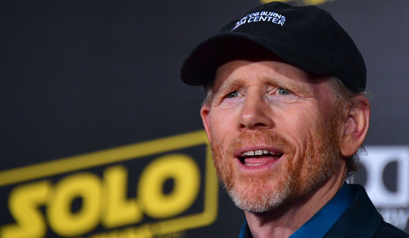Director Ron Howard arrives for the premiere of his film. Photo: AFP