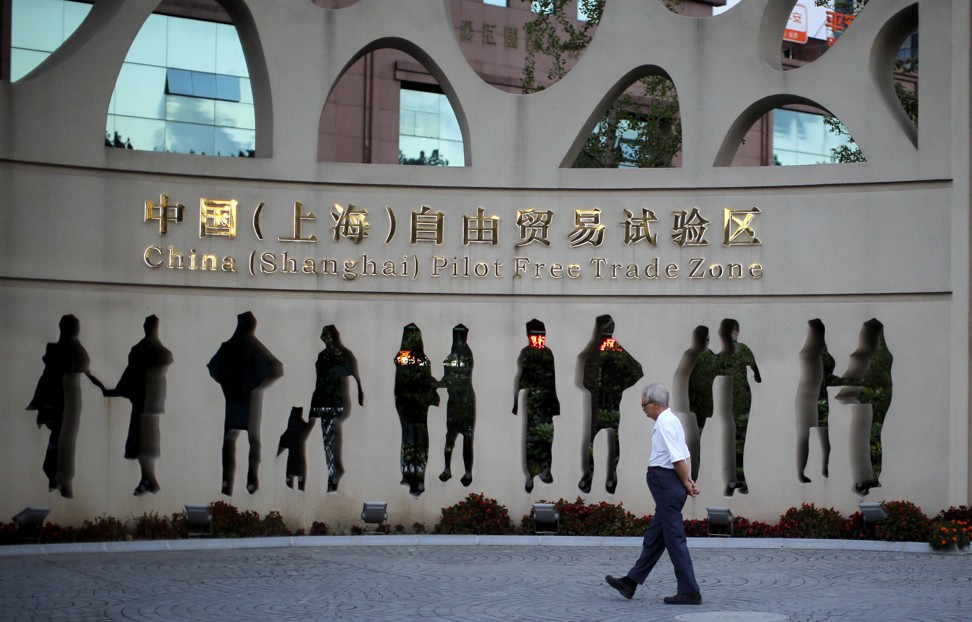 The authorities are trying to lure more overseas investors in local bonds via Shanghai’s pilot free-trade zone. Photo: Reuters