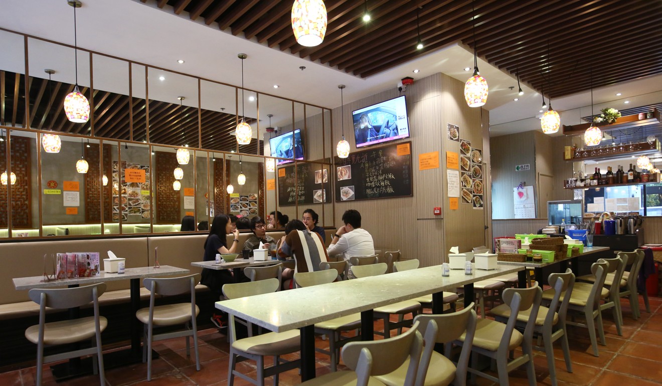 The interior of Tin Saan Restaurant in Tin Hau. Photo: Edmond So