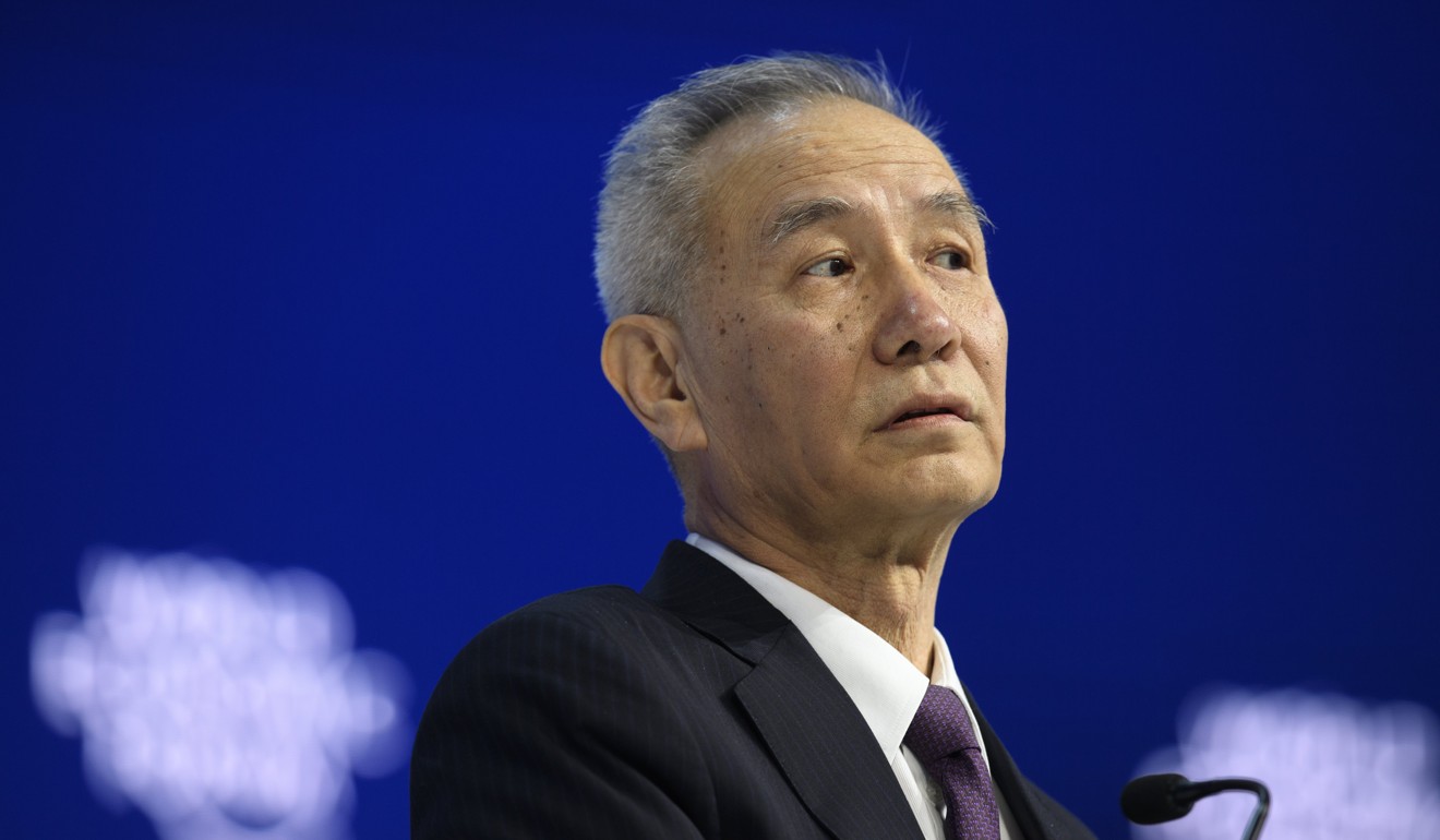 Liu He, China’s vice-premier and the top economic adviser to Chinese President Xi Jinping, is leading China’s delegation in trade talks with the US. Photo: EPA-EFE