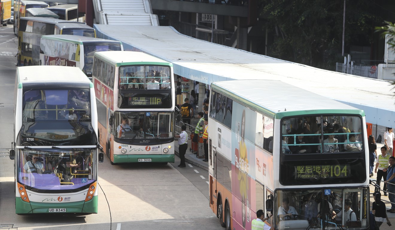 There are about 13,000 bus drivers in Hong Kong. Photo: Winson Wong