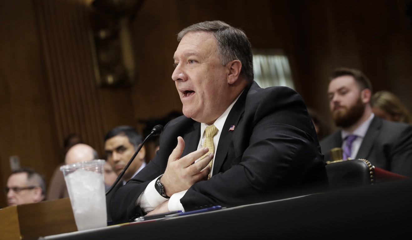 US Secretary of State Mike Pompeo told a Senate committee on Thursday that the meeting was cancelled after North Korean officials failed to respond to White House attempts to arrange logistics. Photo: AP