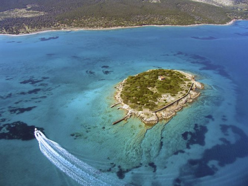 A private island resort in Greece, run by Welcome Beyond. Photo: Welcome Beyond