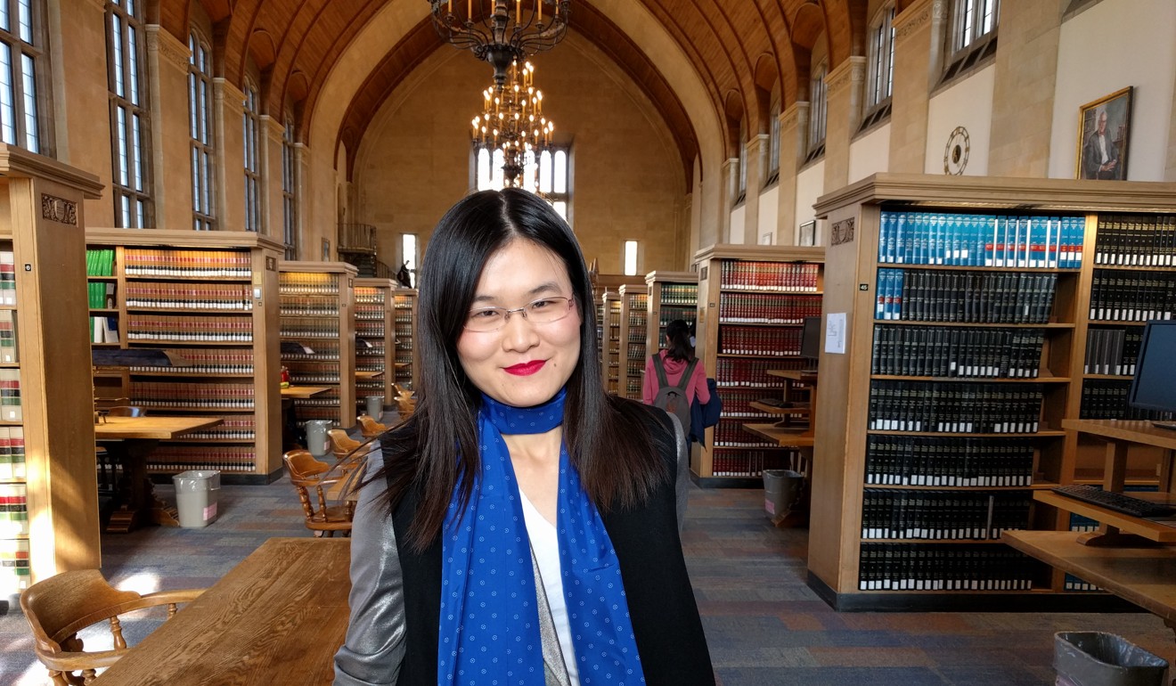 Yangyang Cheng, who moved to the US from China in 2009 to pursue graduate studies in physics, says the new US policy is racist and may turn out to be counterproductive. Photo: Handout