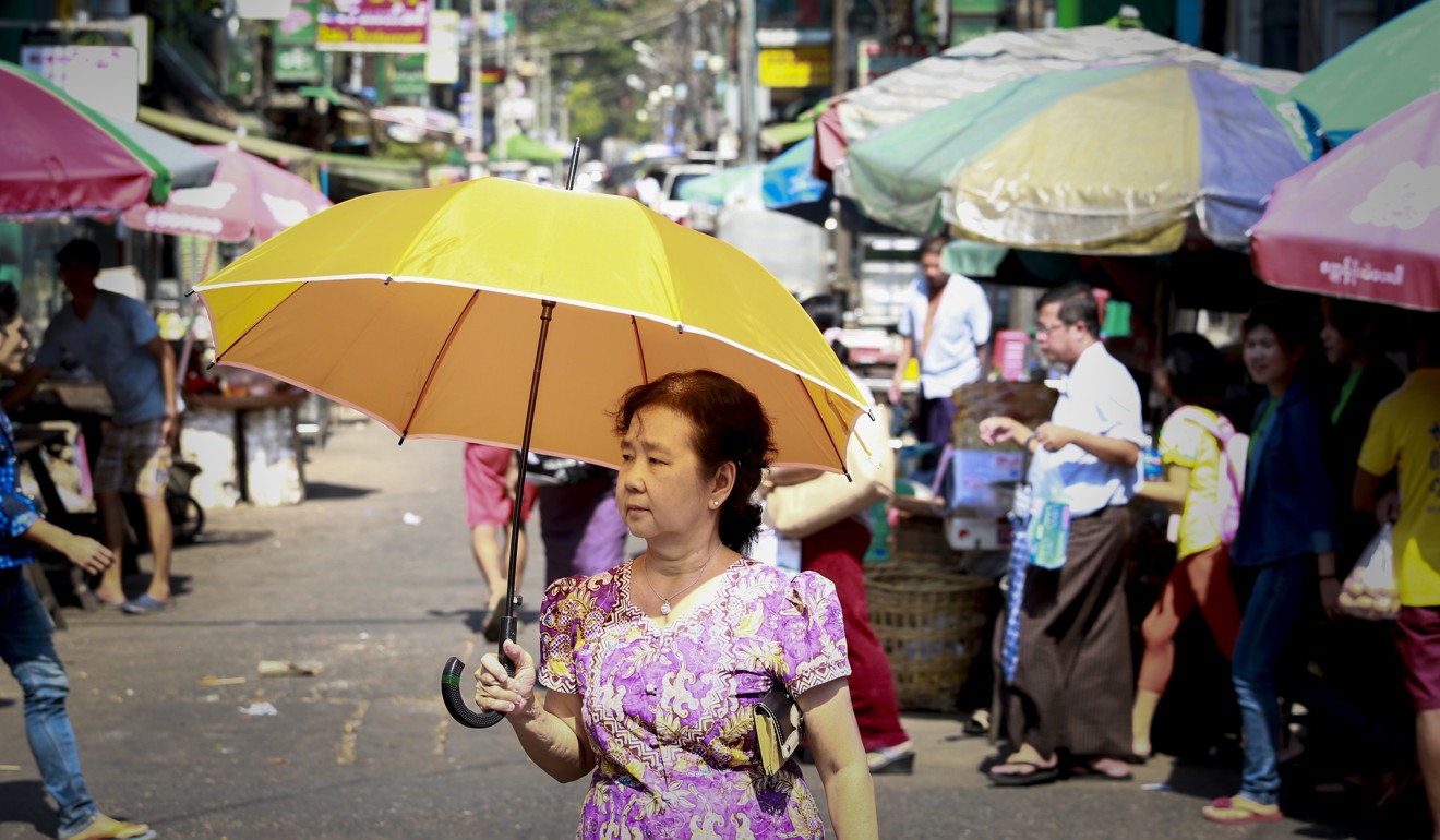 A Yangon street scene. Photo: James Wendlinger