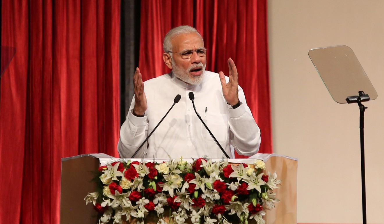 Indian Prime Minister Narendra Modi is set to give a speech on potential conflicts in the region. Photo: Reuters