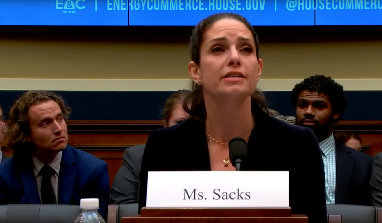 Samm Sacks testifying before the House Energy and Commerce Subcommittee on Communications and Technology on May 16: “The US’s and Chinese technology developments, supply chains, commercial markets are tightly intertwined.” Image: House Energy and Commerce Committe via YouTube