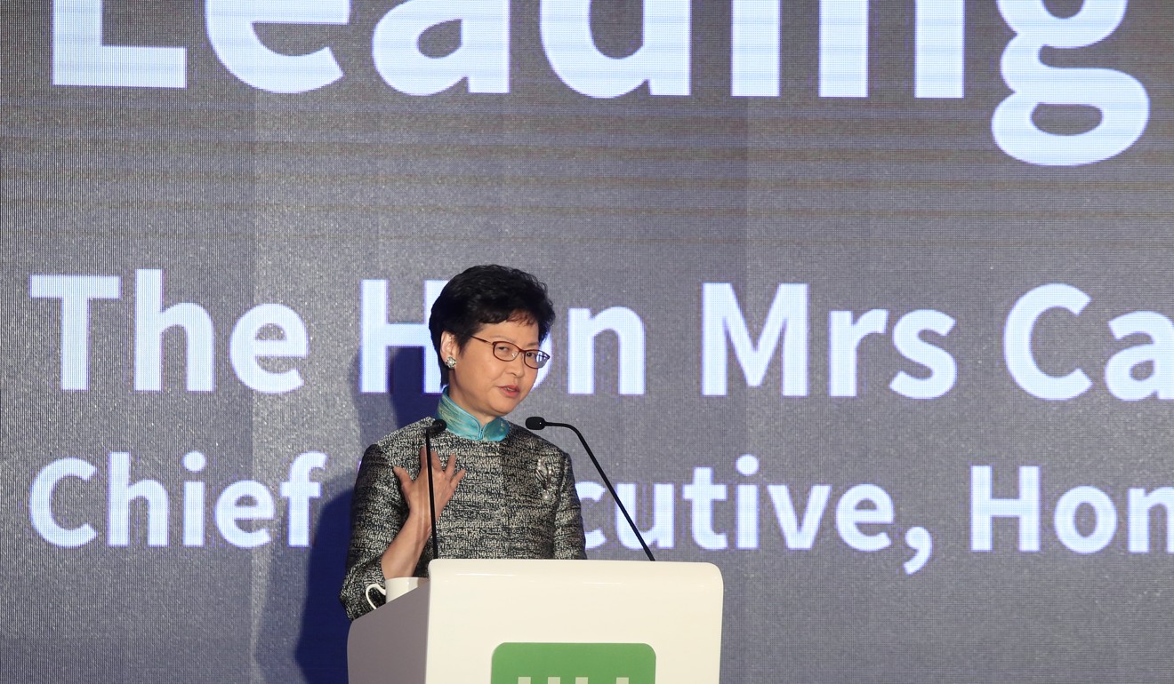 Hong Kong Chief Executive Carrie Lam. Photo: K.Y. Cheng