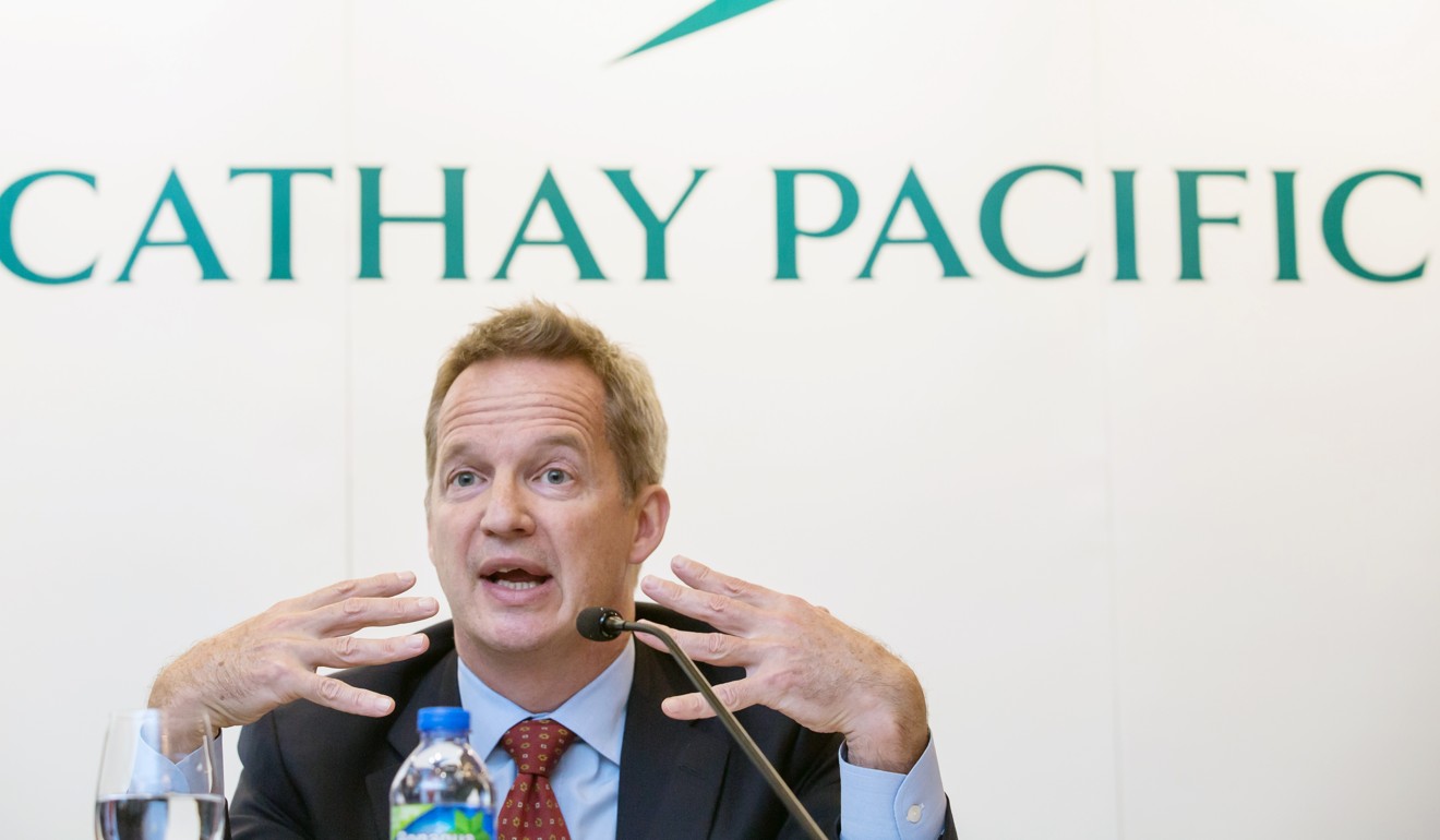 Cathay Pacific chief executive officer Rupert Hogg said the budget versus full-service airline competition was much more direct in Asia. Photo: Bloomberg