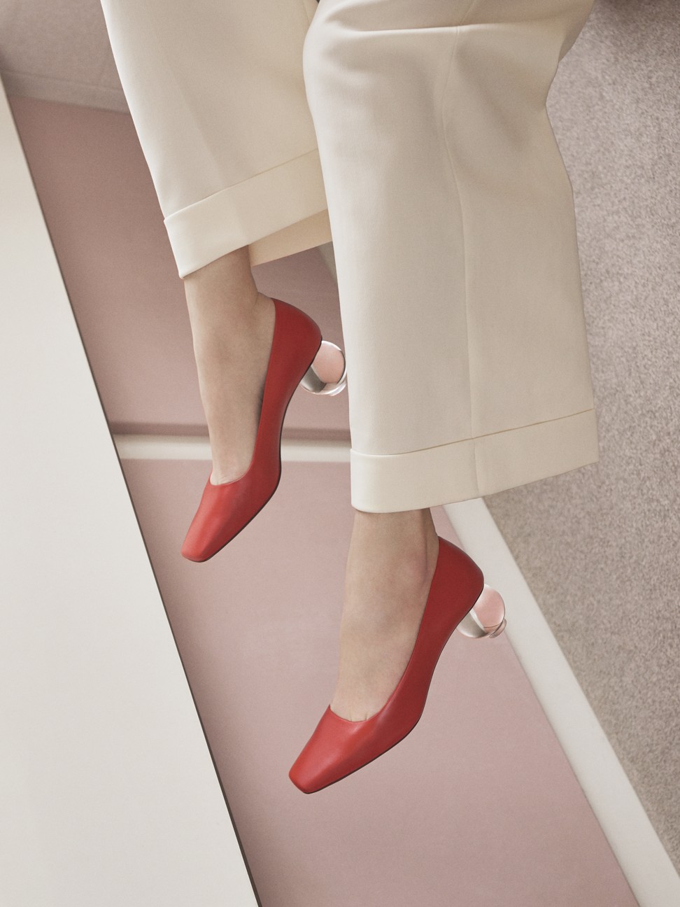 Neous shoes are striking for their Bauhaus-inspired silhouettes.