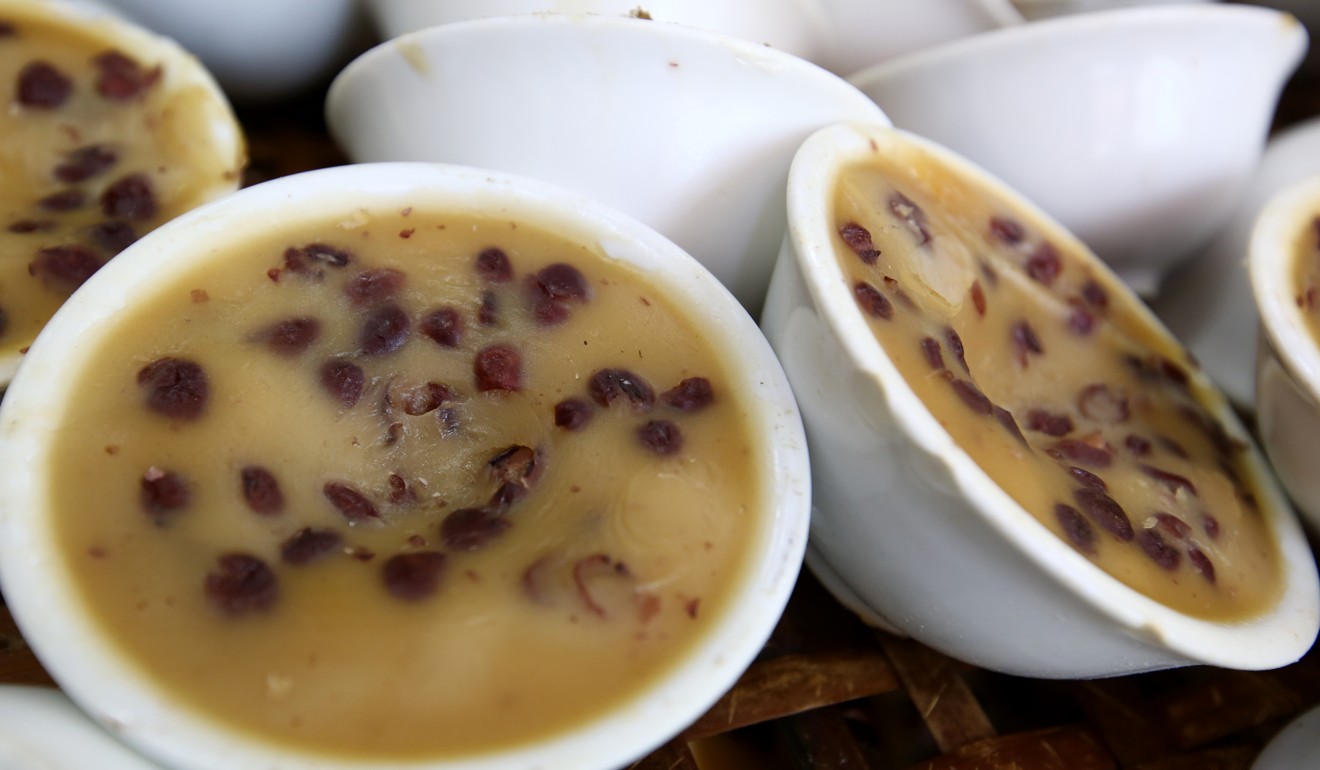 Red bean pudding from Kwan Kee in Sham Shui Po. Photo: Edmond So