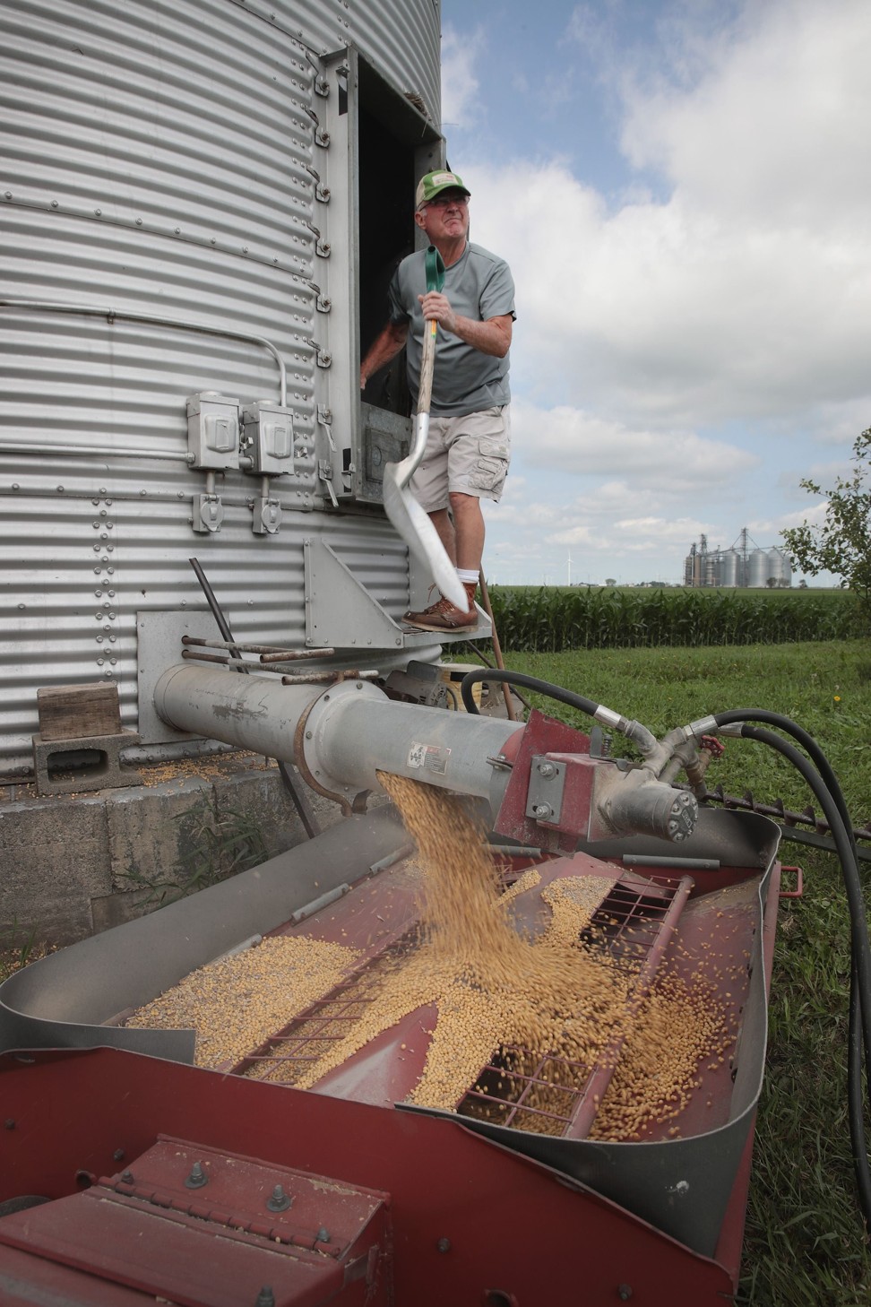 US soybean farmers have been caught in the crossfire of tariffs between Beijing and Washington. Photo: AFP