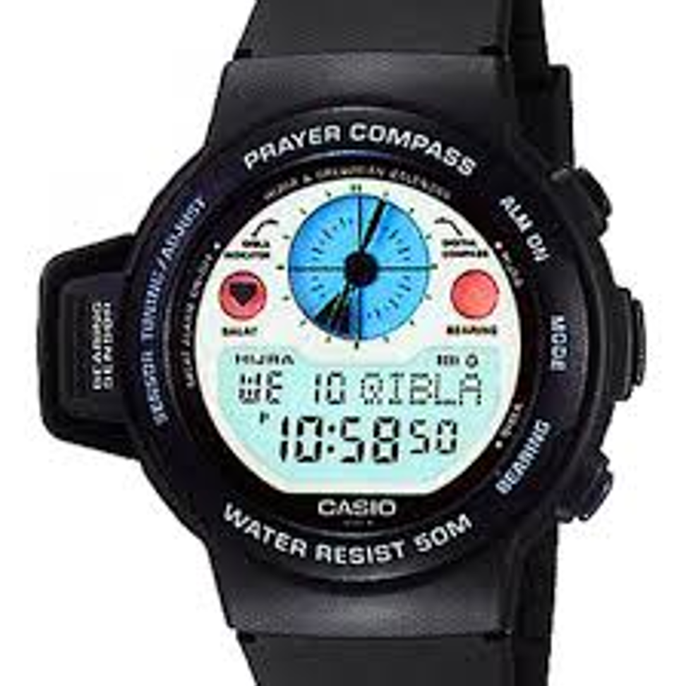The Casio CPW-500H-1AV Islamic Prayer Watch.