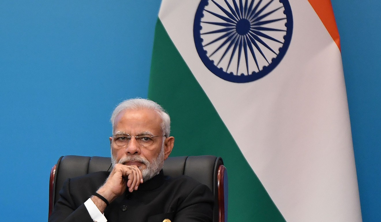 Indian Prime Minister Narendra Modi’s political party has withdrawn support out of a coalition in Jammu and Kashmir. Photo: AFP