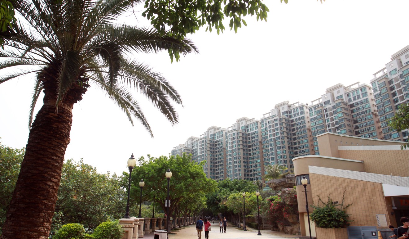 About 12,000 people live in the Park Island residential complex. Photo: Dickson Lee