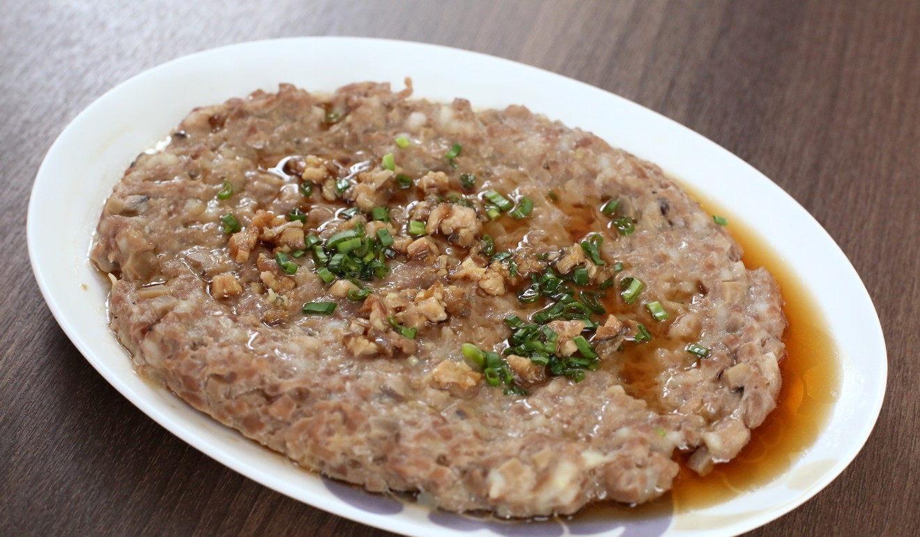 Steamed minced pork with salted fish. Photo: Edmond So