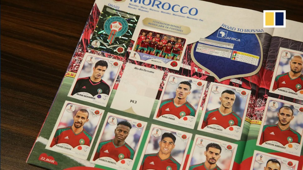My Panini World Cup album was missing one sticker – Medhi Benatia or Morocco.