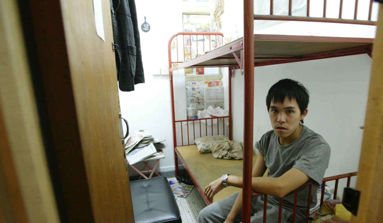 A 40-sq-ft cubicle in Sham Shui Po in Kowloon. Photo: Dickson Lee