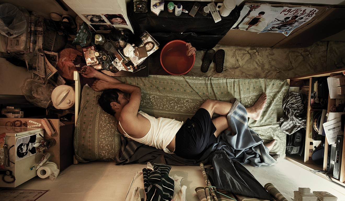 Cramped quarters lead many Hongkongers to do little more than sleep in their homes. Photo: SoCO/Benny Lam