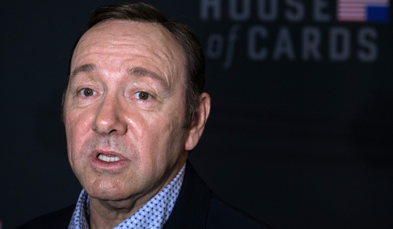 Actor Kevin Spacey was axed from the Netflix show House of Cards after allegations of sexual assault and inappropriate behaviour emerged. Photo: Agence France-Presse