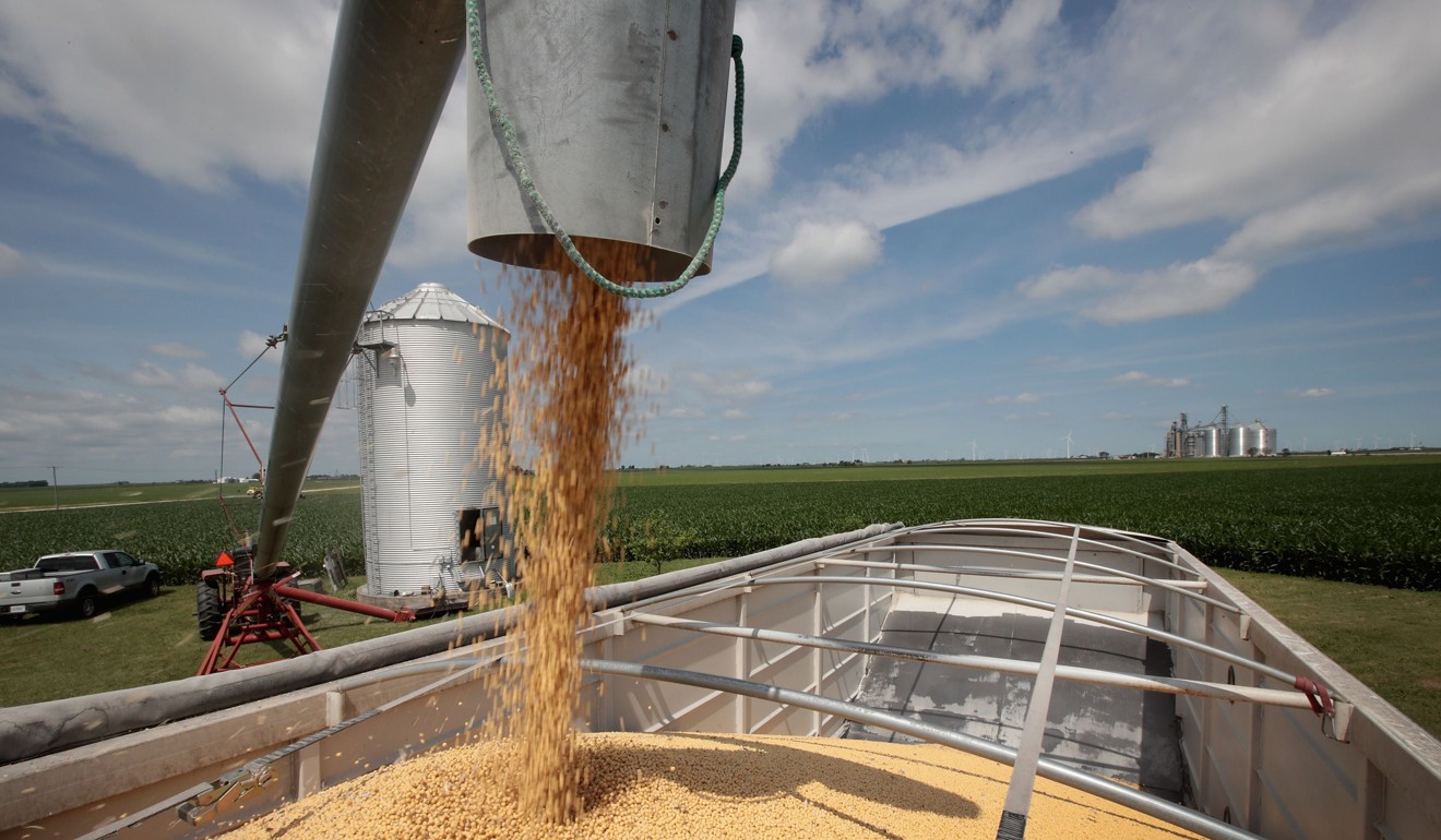 China’s retaliation will affect US agribusiness, such as soybean producers. Photo: Getty Images/AFP