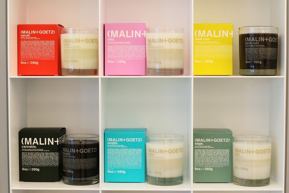 Products at the Malin+Goetz boutique in the International Finance Centre, Central. Photo: Roy Issa