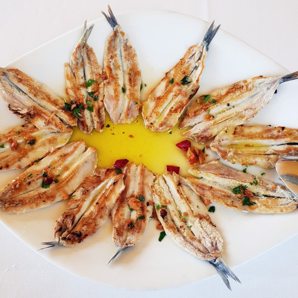 Anchovies at Kate Zaharra.