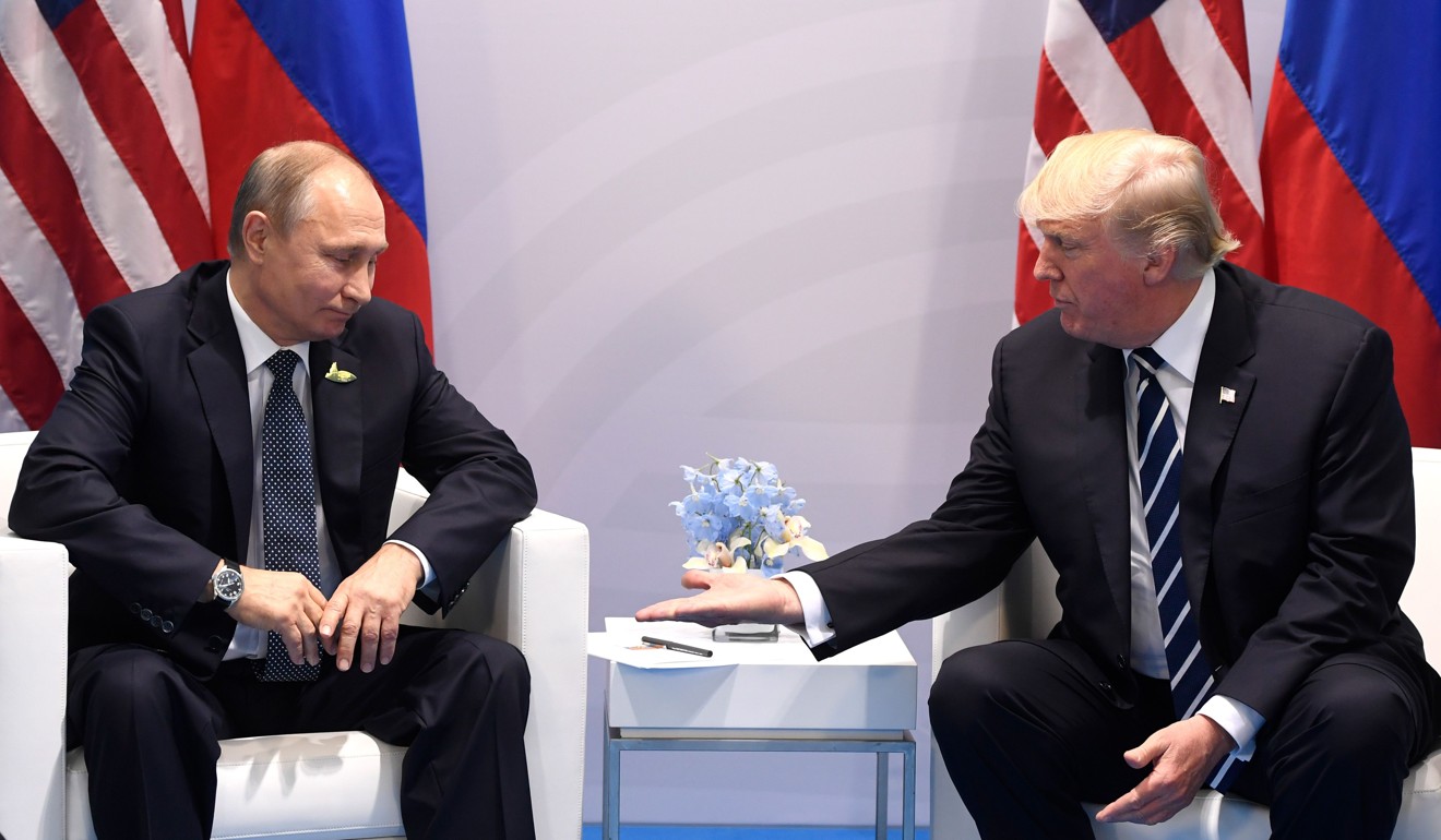 Russian President Vladimir Putin and his US counterpart Donald Trump are due to meet on Monday. Photo: AFP