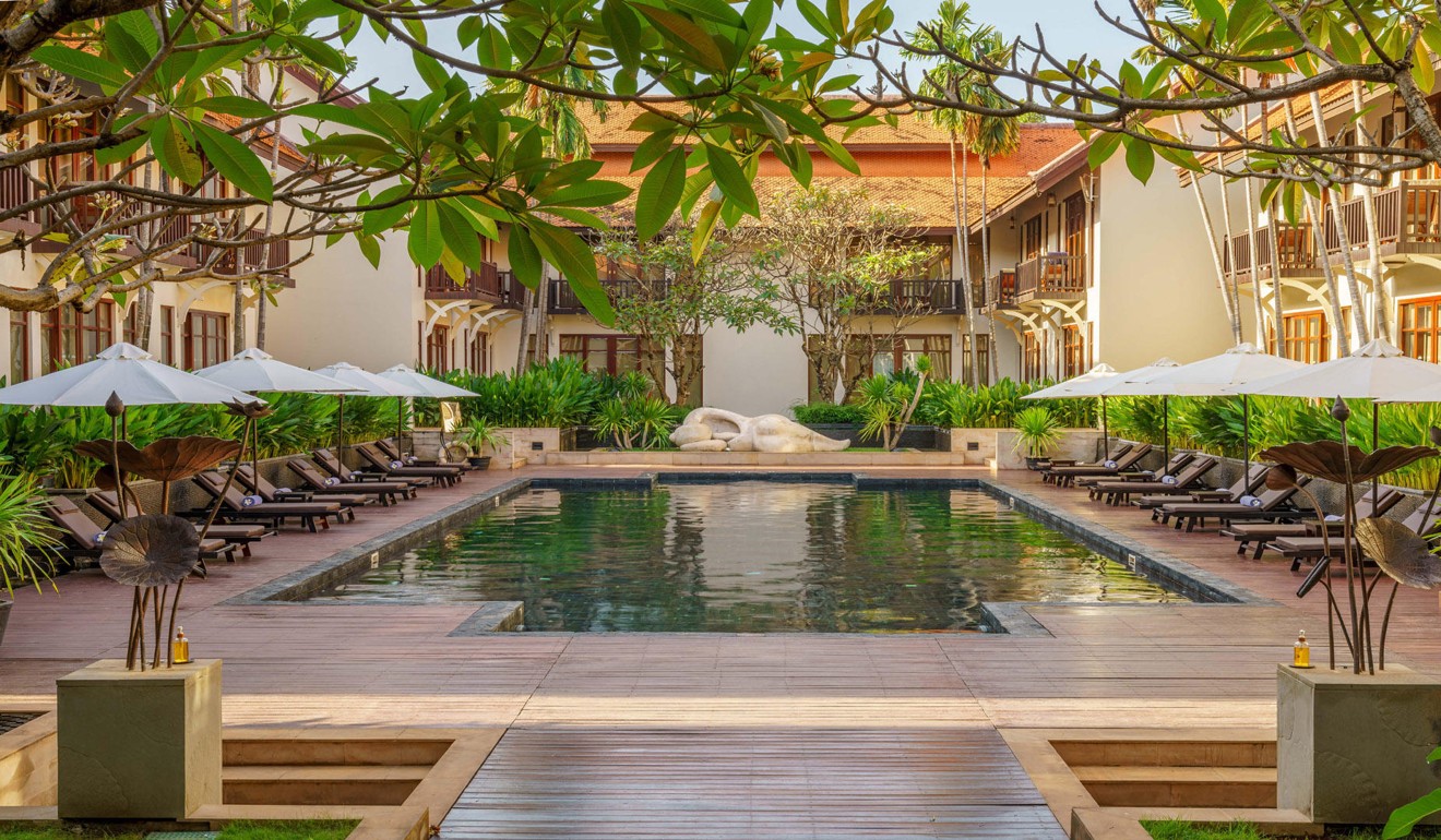 Temple spa. Tanei Angkor Resort & Spa.