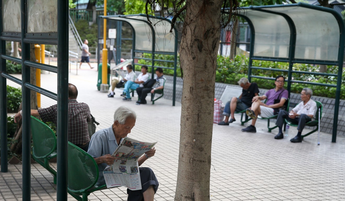 Hong Kong is facing a silver tsunami, with a rapidly ageing population. Photo: Sam Tsang