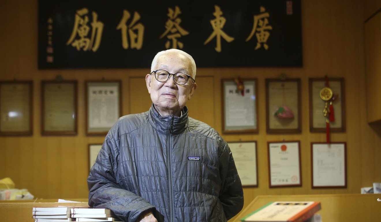 Feng shui master Choi Park-lai. Photo: David Wong