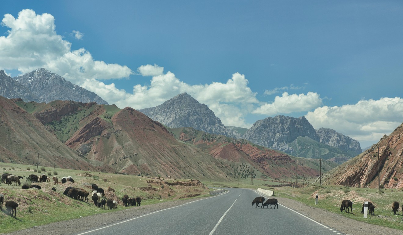 The Pamir Highway in Kygyzstan. Photo: Alamy Stock