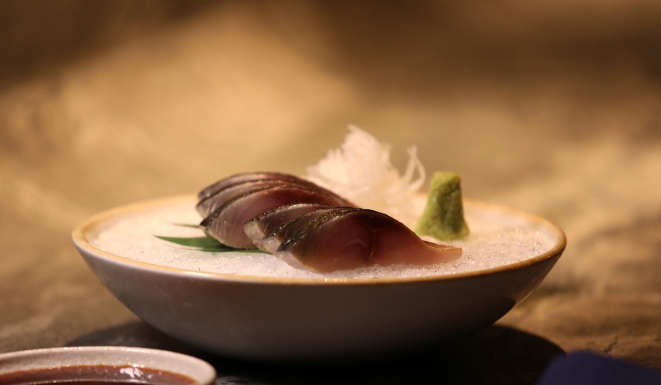 Pickled mackerel at Fukuro. Photo: Tory Ho