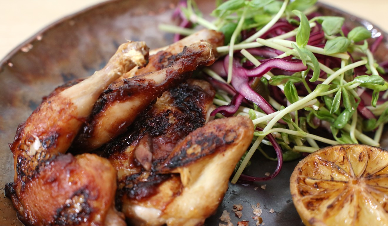 Grilled quail with date glaze. Photo: Felix Wong