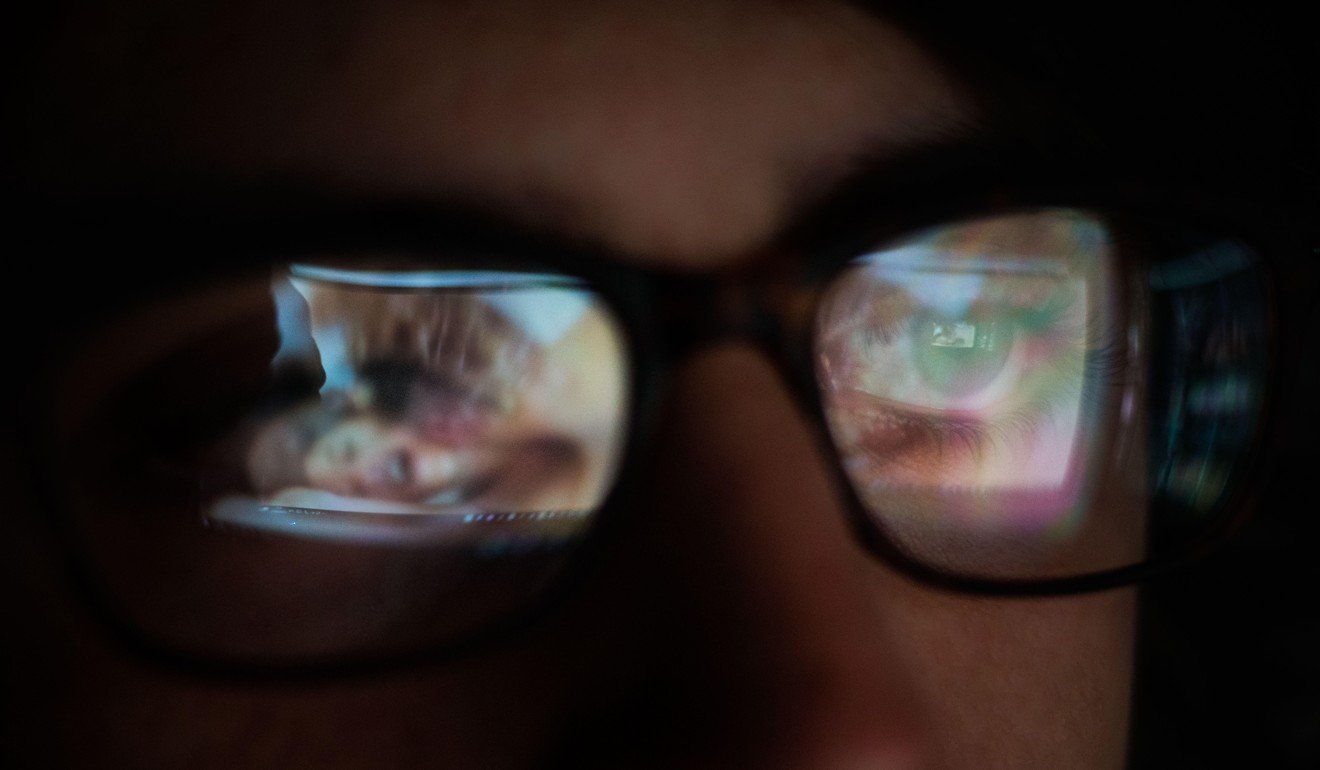 A man watches a porn film. Consumption of pornography use was found to be one of the main factors behind “performance anxiety”. Photo: Alamy