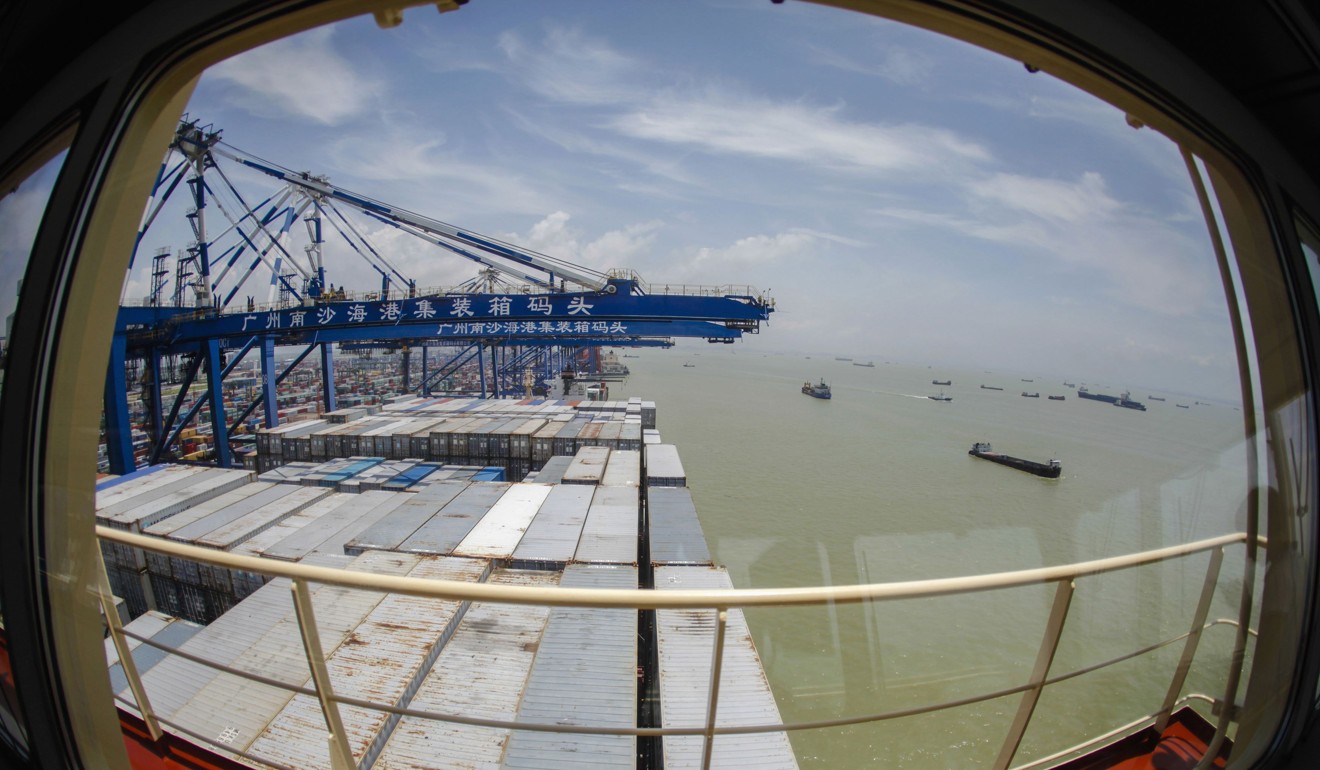 The competition that Hong Kong’s terminal operators need to worry about is not within Hong Kong, but without: for example, Nansha port in Guangzhou. Photo: Reuters