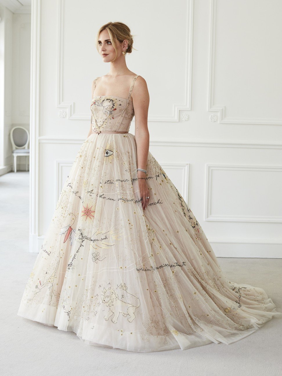 Chiara Ferrangni's 3 Dior Couture Wedding Dresses Took 1,600 Hours