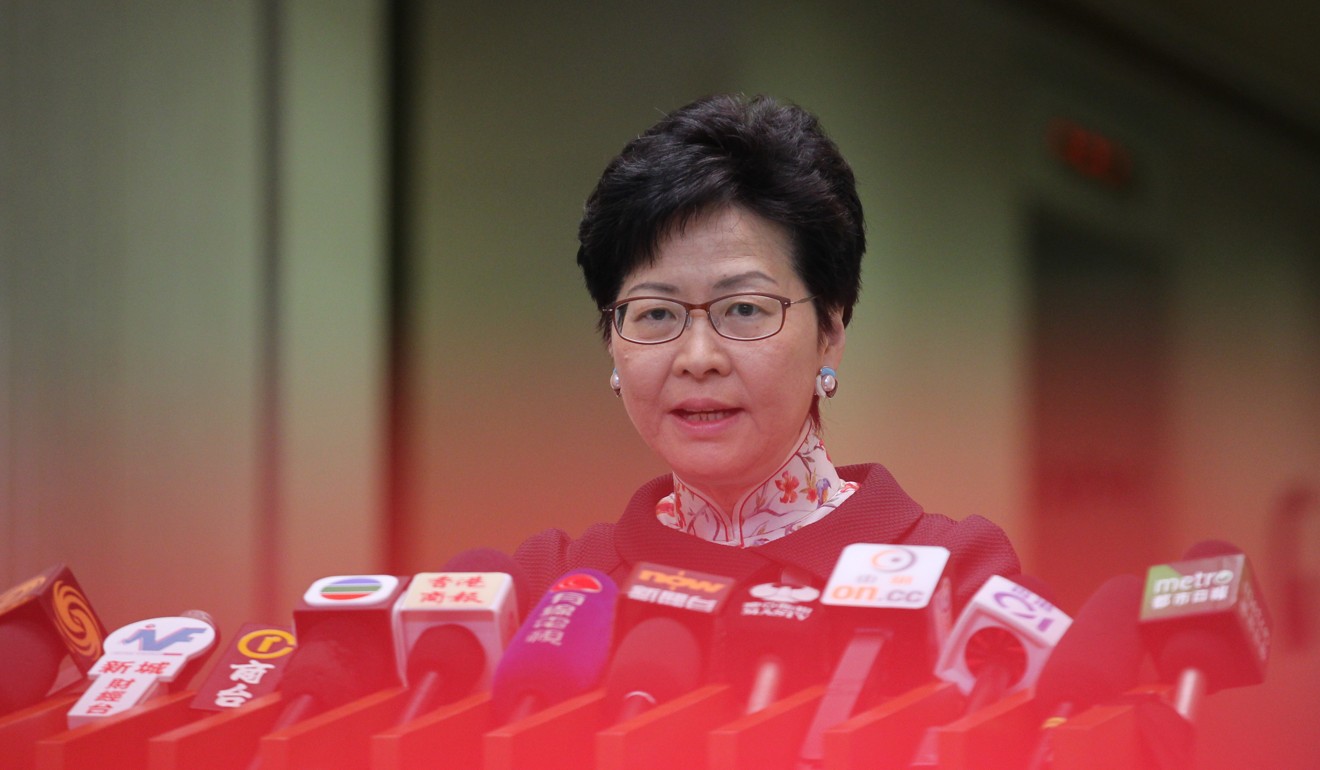 Carrie Lam. Photo: Roy Issa